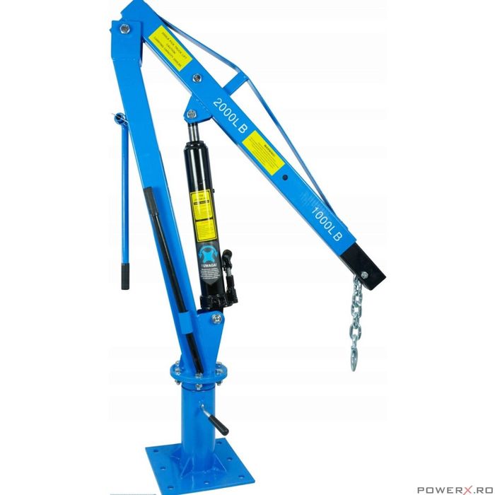 Macara rotativa auto pentru atelier 1000kg Baug