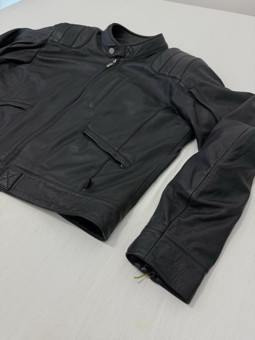 Geaca Moto BMW (58 XXL) Motorad Piele motociclist chopper cruiser biker protectii