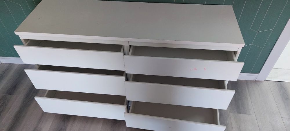Продается комод белый цена 15 тысяч