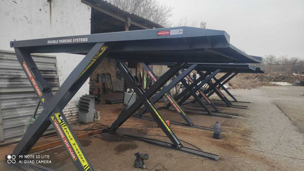 Подъемно-парковочный оборудования, навес, гараж для автомобилей