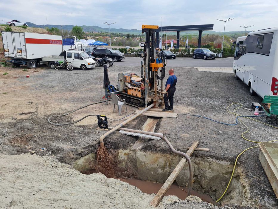 Сондажи за вода в Бургас и областта до 150м.
