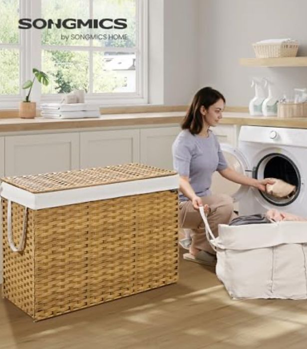 Сгъваем кош за пране 200L SONGMICS