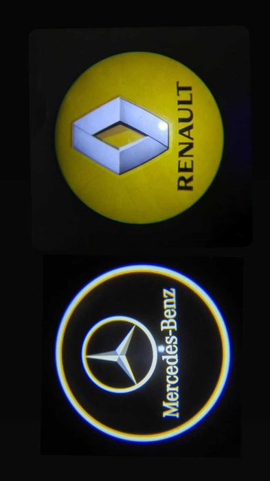 Led лого проектор за вратите на автомобила Светеща емблема