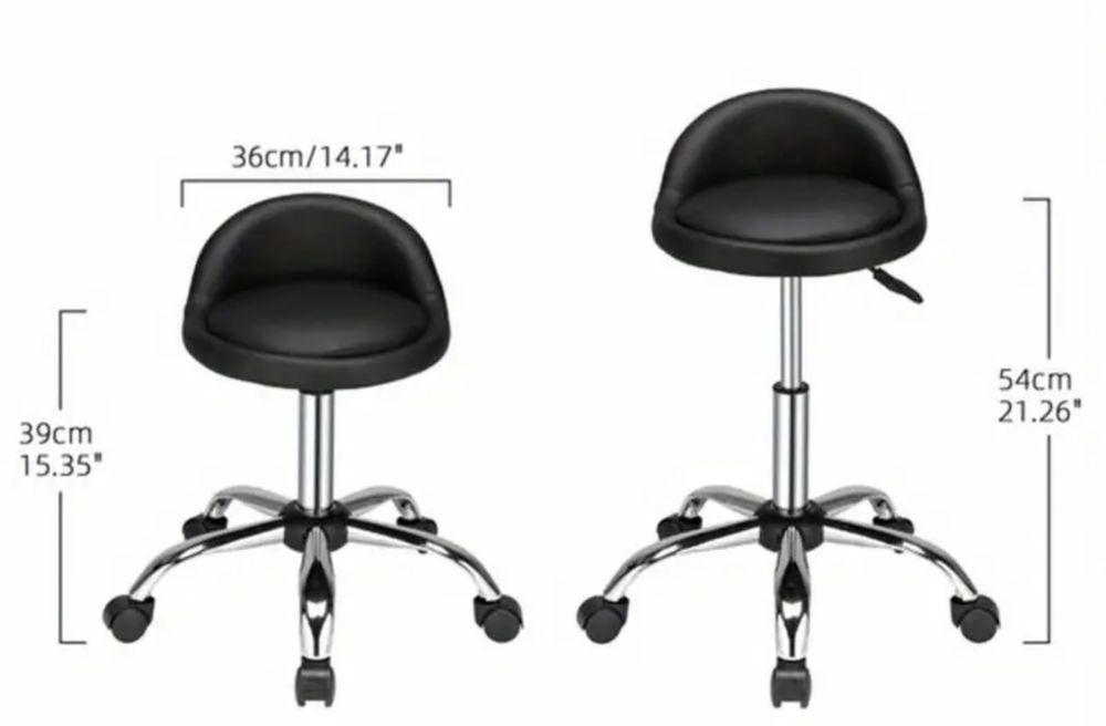 Козметичен стол с облегалка