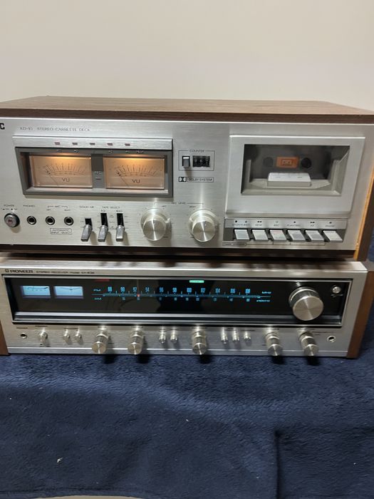 Amplificator pioneer sx 636 si deck jvc