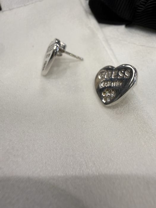 Сребърни обеци GUESS