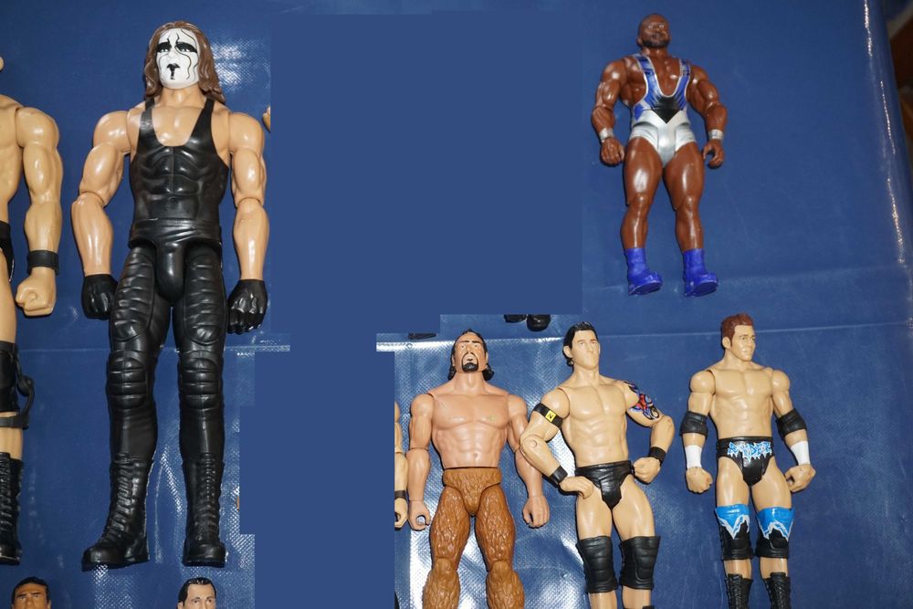 Голям Лот От 22 Кеч Фигури The Rock/Stone Cold/Cryme Tyme/Enzo Amore