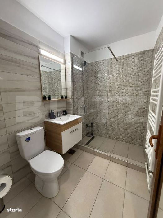 Apartament de inchiriat, 50 mp, 2 camere, mobilat, zona Tiglina 2