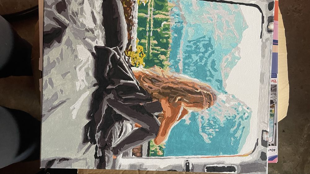 Картини ръчно рисувани по номера