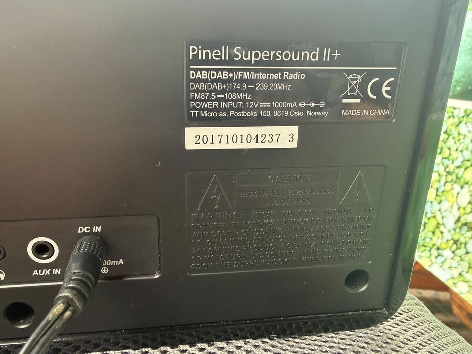 Aparat Radio Pimell Supersound II +  Wifi / Dab +/ Fm / Spotify