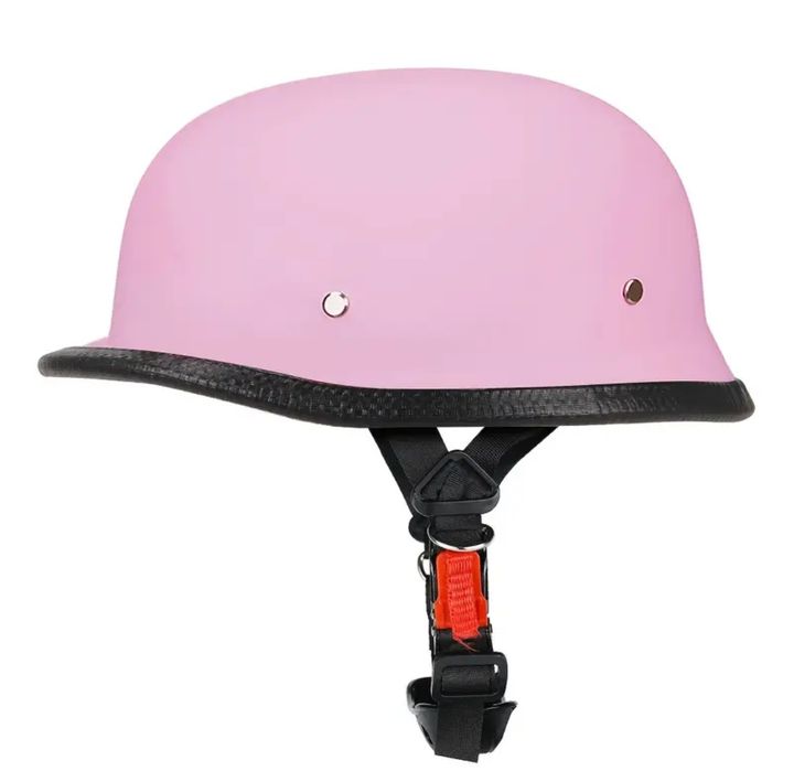 Casca moto roz stil chopper