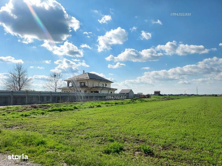 Teren intravilan 418 mp Berceni curent acte la zi construcție