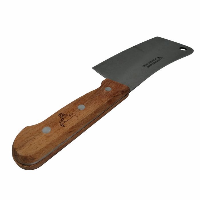 Satar DEPOX®, Pro Cook, otel inoxidabil, maner lemn, argintiu, 32 cm