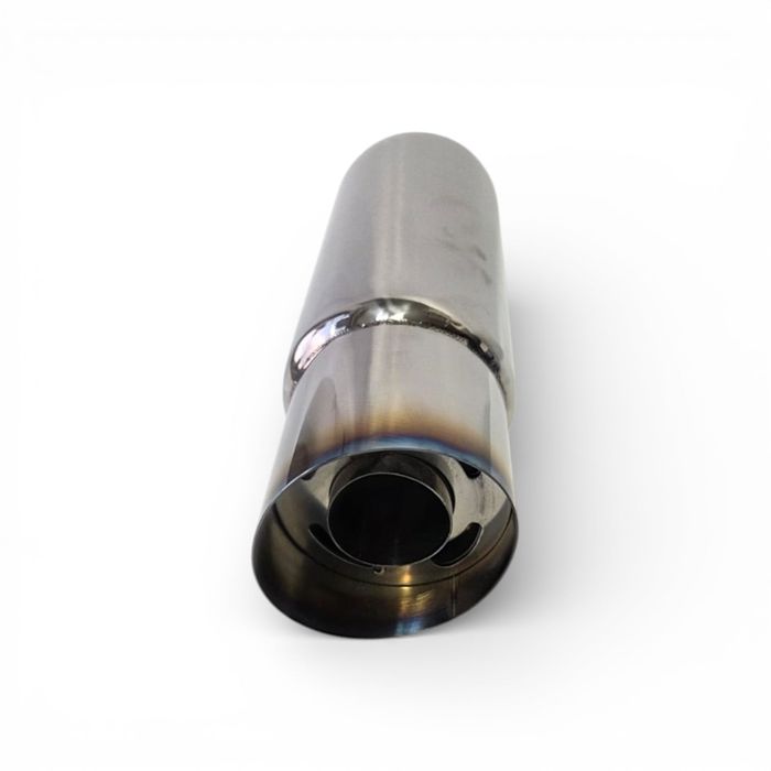 Toba sport inox arsa rotunda si tesita cu silncer reglabil