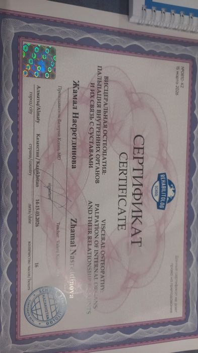 Висцеральная остеопатия.