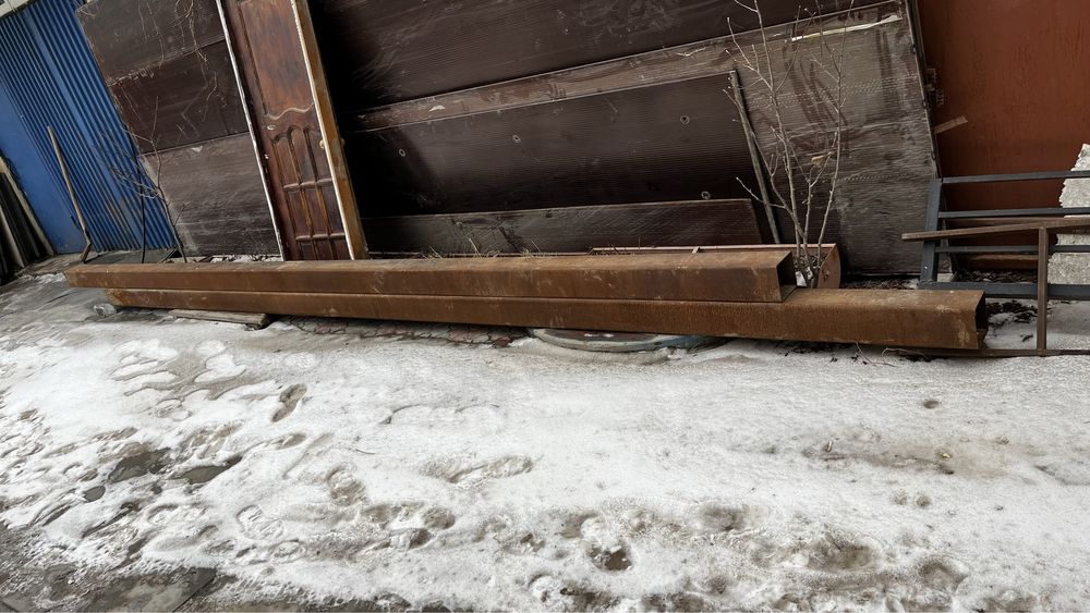 Квадратная труба, металлическая стойка балка 140/140