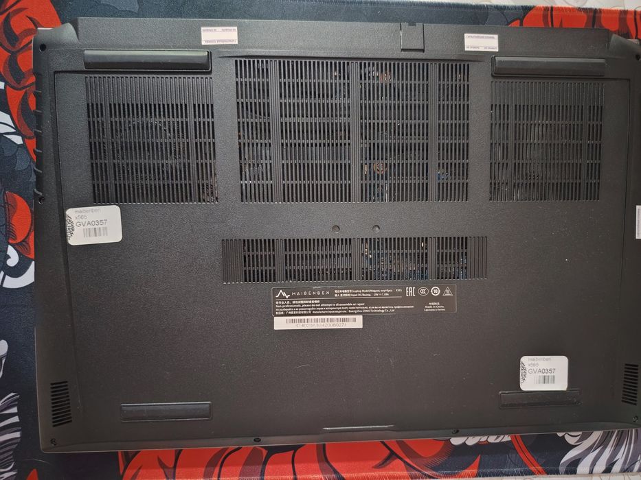 Игровой ноутбук MAIBENBEN X565