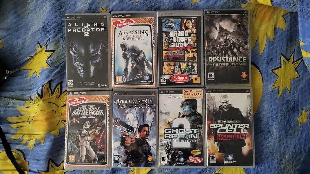 Lot jocuri PSP - GTA Liberty City, Assassin's Creed