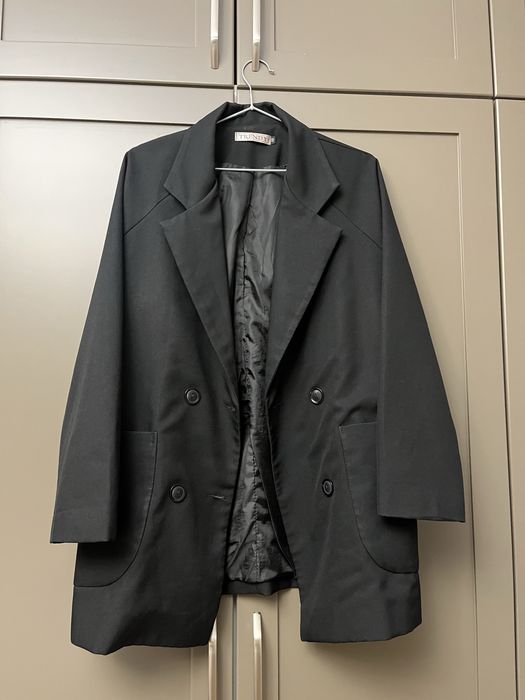 длинный женский пиджак