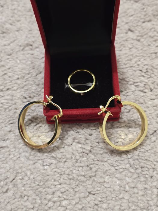 Set cercei + inel cartier
