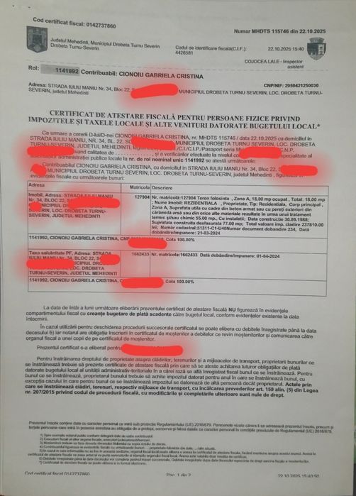 PROPRIETAR Vand apartament in ZONA TARG SEVERIN decomandat 2 camere