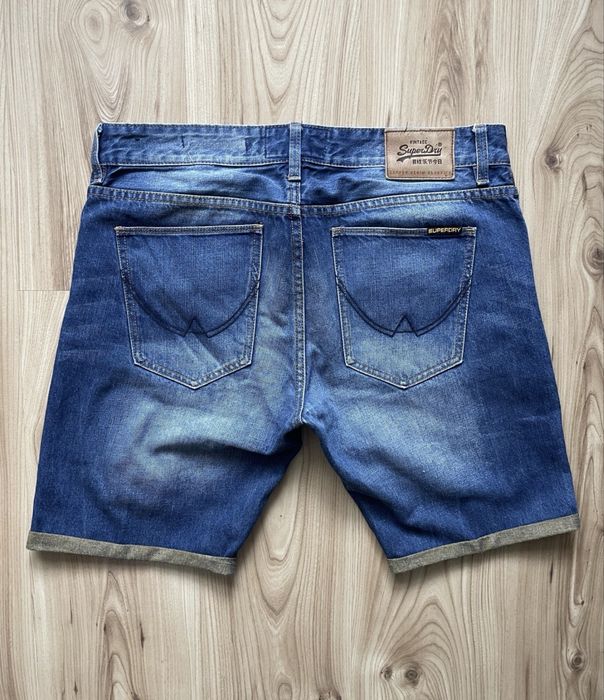 SUPERDRY / мъжки къси дънки W34