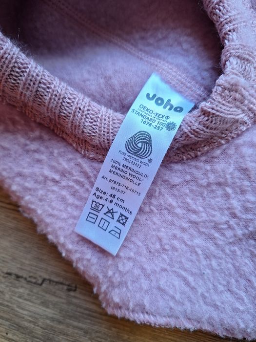 Cagula JOHA lana fleece