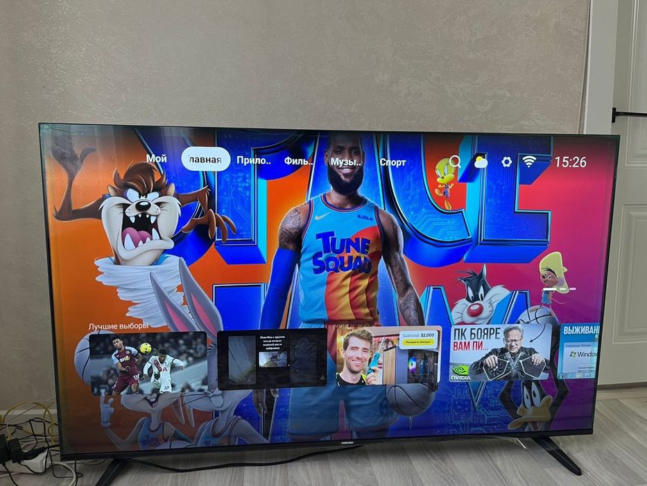 Смарт ТВ полностью новый 180см
