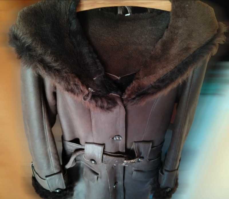 Haină din blană naturală pentru femei