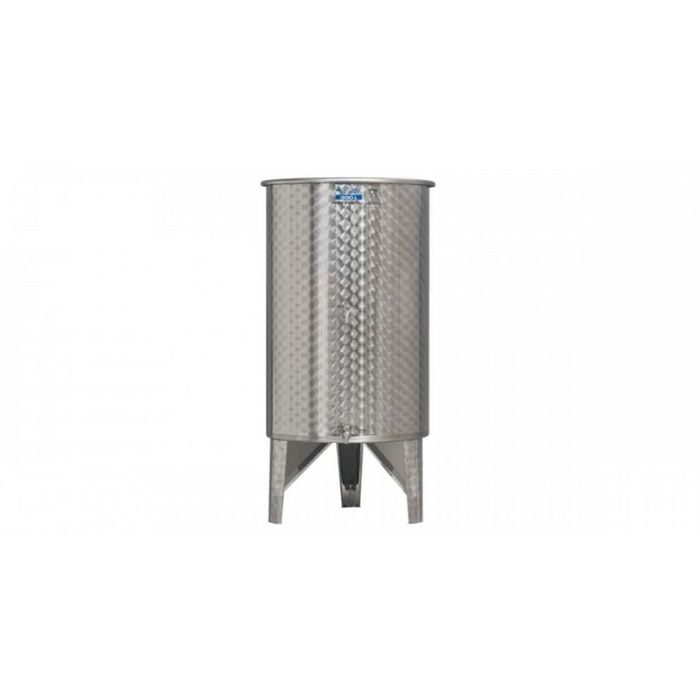 Butoi inox 300 l cu suport, robinet si capac