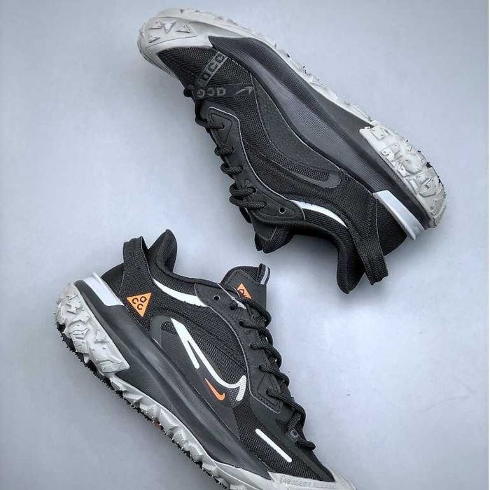 Нови мъжки маратонки Nike ACG Mountain Fly 2 Low Black Grey Orange