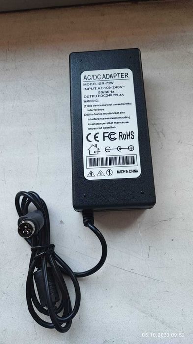 Зарядка, Блок питания на чековый принтер, термо-принтер