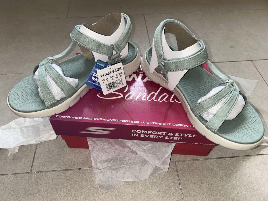 Sandale Dama Skechers, Contoured Heels / marime 38 / avantajos