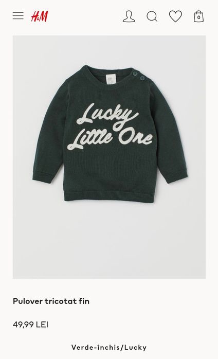 Lot haine H&M bebe, mărime 80 (9-12 luni)