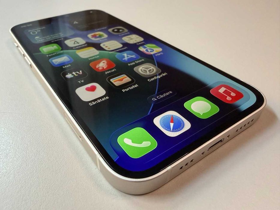  Apple / iPhone 12 64 Gb / White / 100% Acumulatorul