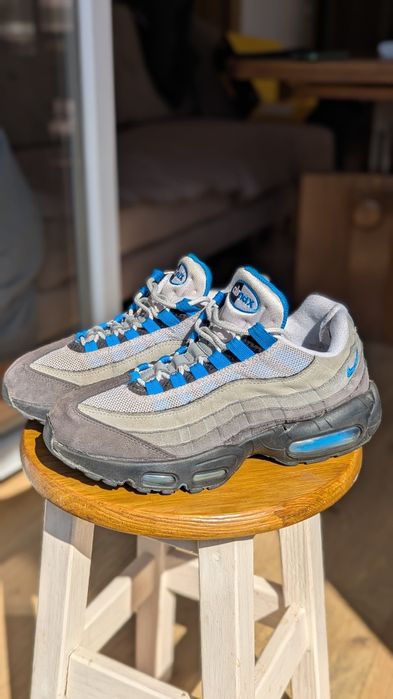 Adidași Nike Air Max 95 Grey/Blue, Mărimea 40