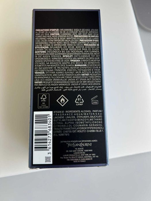 Parfum original YSL Y