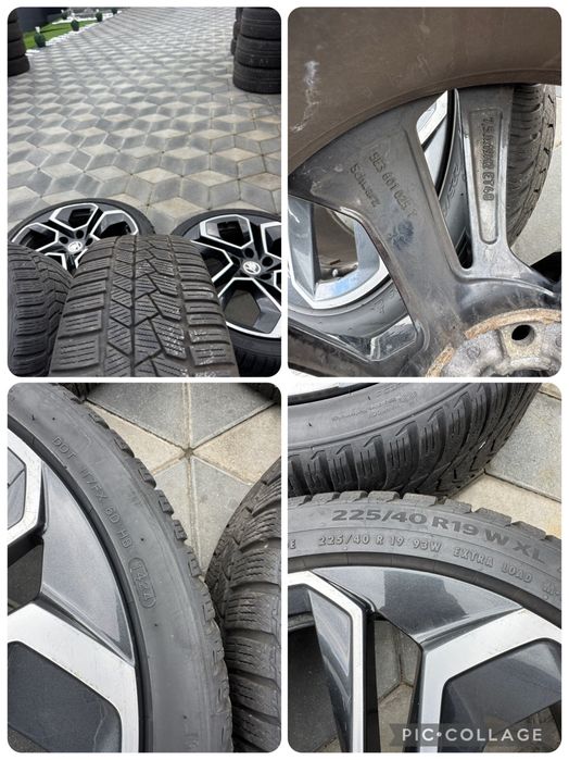 Jante Orig”Skoda RS R19(5x112)”~Octavia/Superb/Kodiaq/Karoq/Yeti/Vw/Seat/Audi~Culoare Deosebita