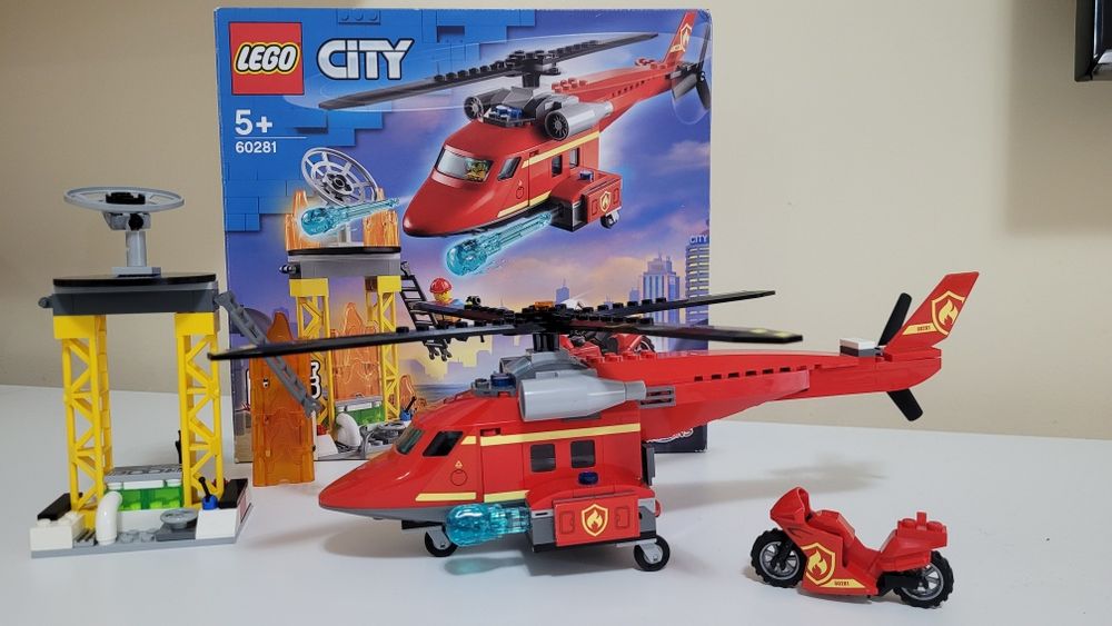 Lego elicopter 5+ sau 5-12 ani