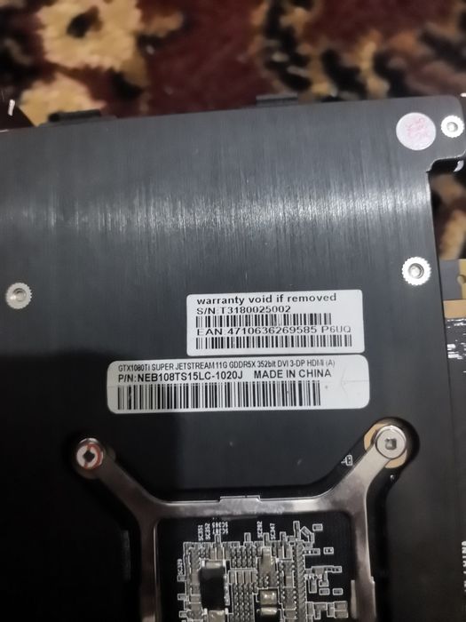 Видеокарта 1080ti