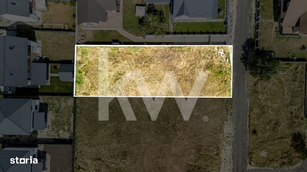 Teren intravilan 786 mp | Toate utilitatile | Studiu de fezabilitate |