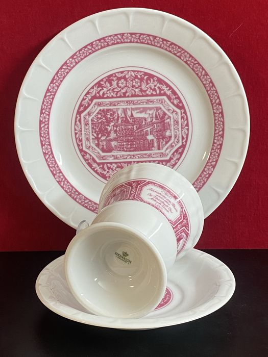 Порцеланов троен сет  -HEINRICH -Germay