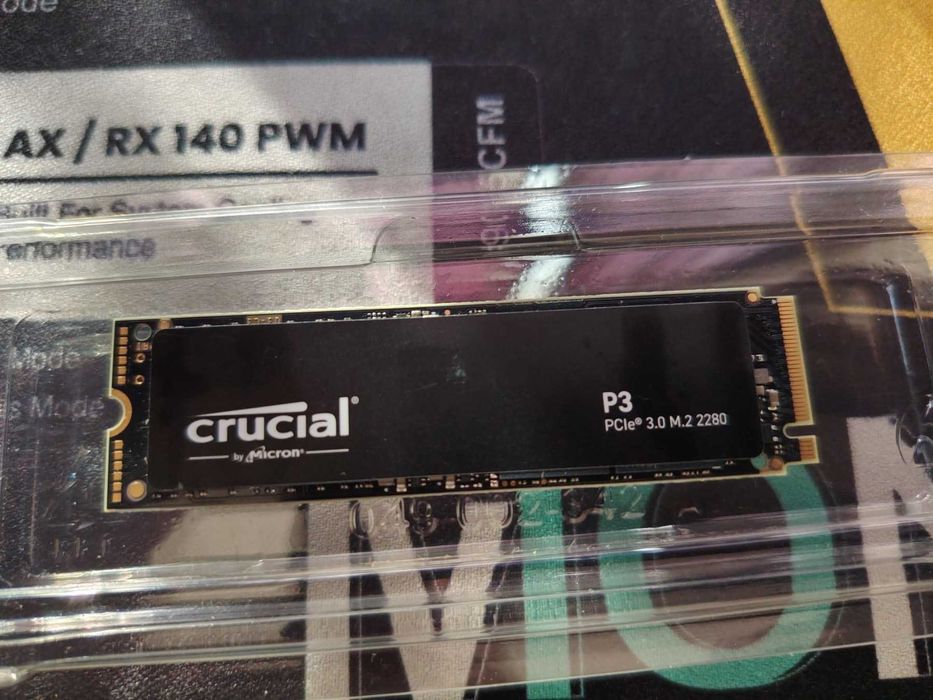 НОВ ! Crucial P3 4TB SSD диск NVMe, M.2 2280