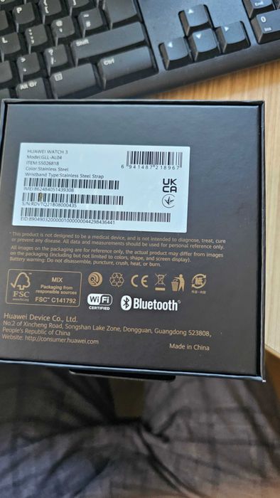 Huawei watch 3 Model GLL-AL04