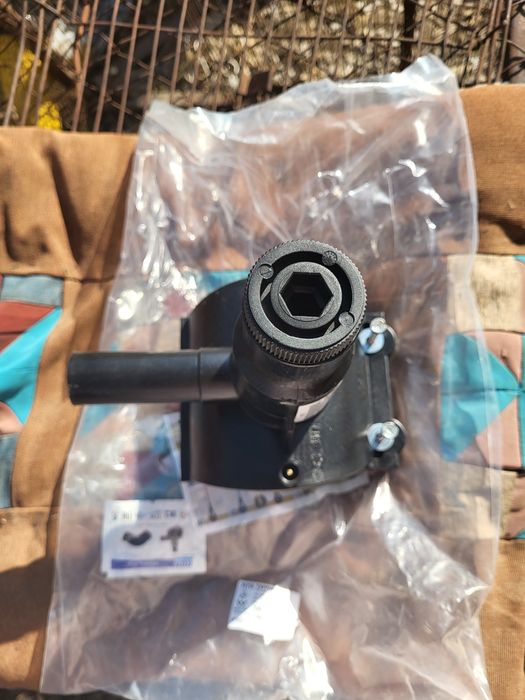 электросварная седелка с фрезой