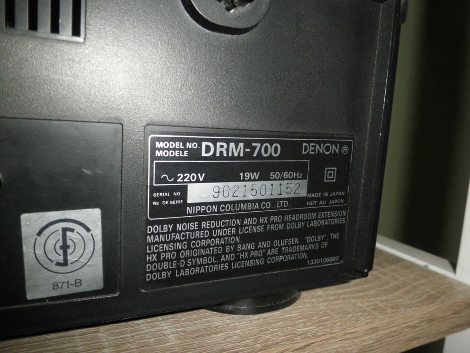 Dekc :  DENON DRM-700