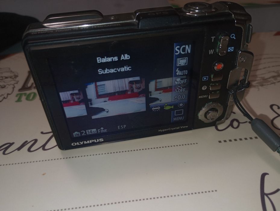 Waterproof Digital Camera Olympus Tough, 14 MP, GPS,subacvatic,zoom 5x