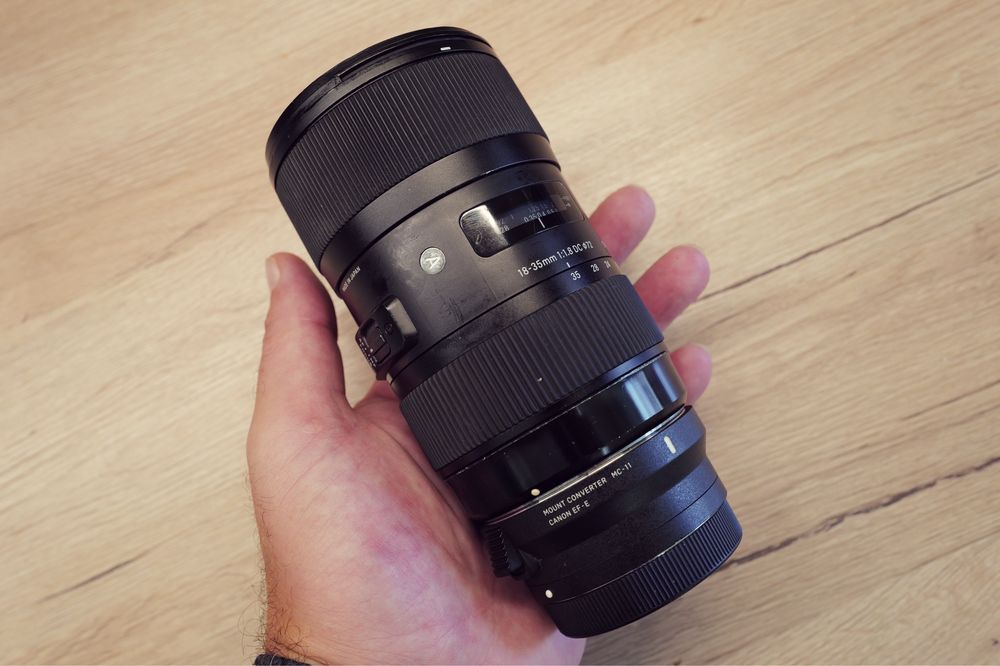 Obiectiv Sigma 18-35mm F1.8 HSM Art Canon EF-S