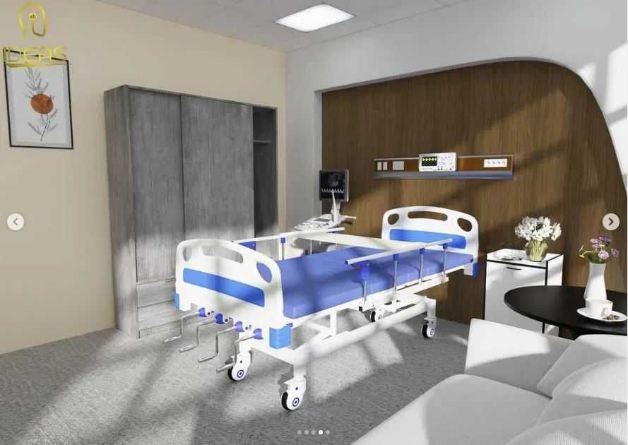 Медицинский Реанимационный кровать 5-ти функциональная