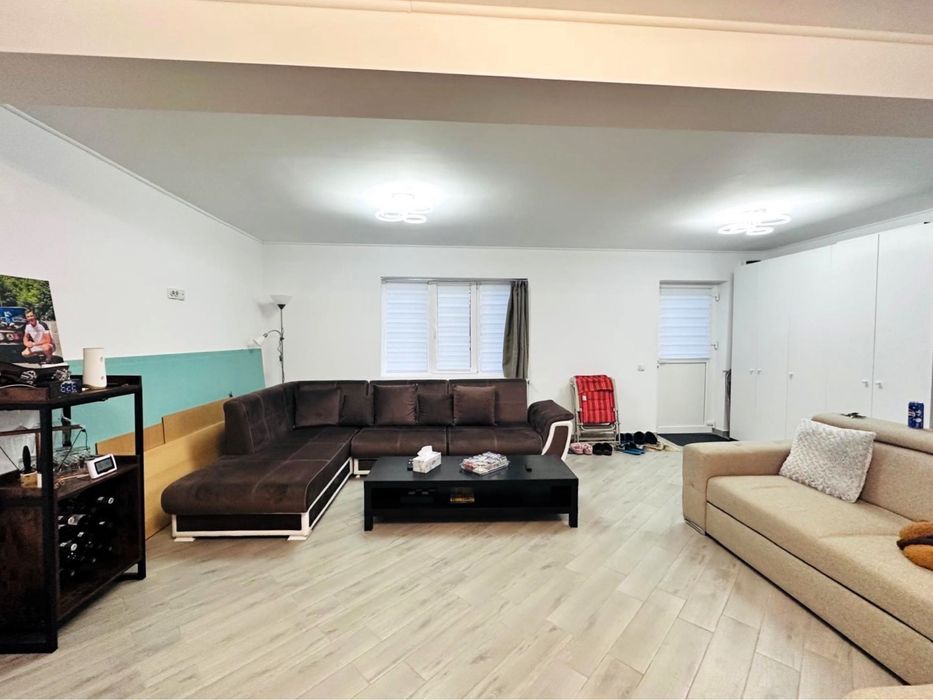 Casa noua la curte,mobilata,pod,beton elicopterizat